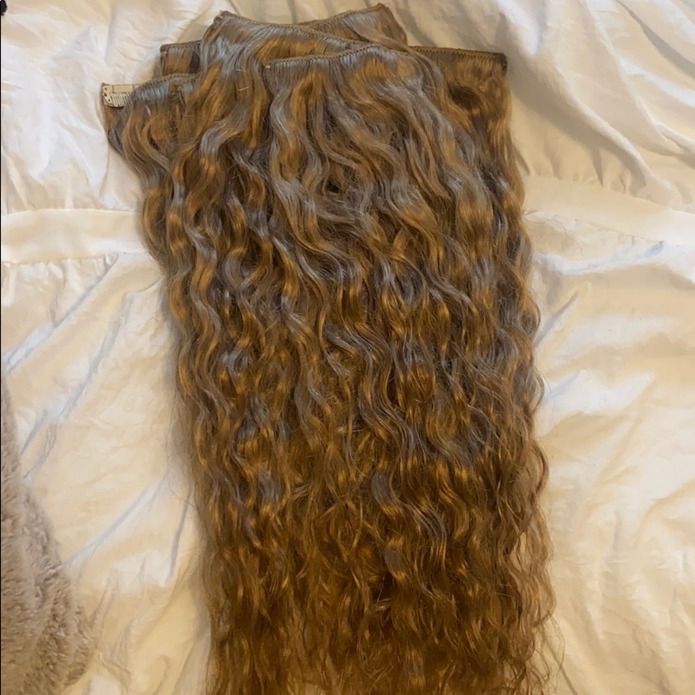 Bebonia spiral clip in hair extensions
